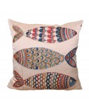 Ikat cushion