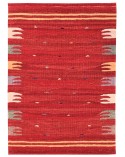 Oversize flatweave