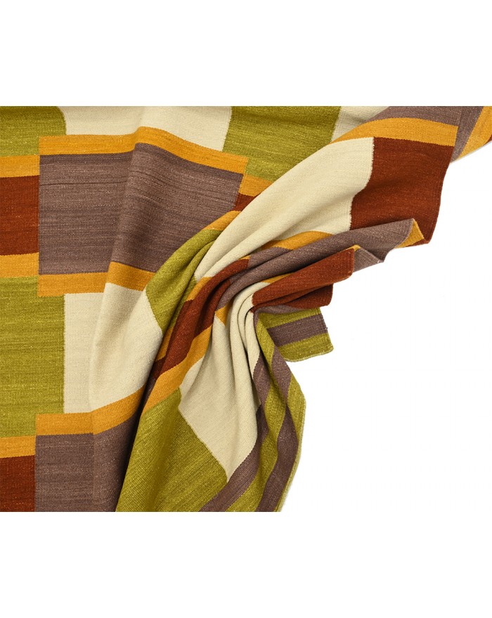 Colored modern flatweave