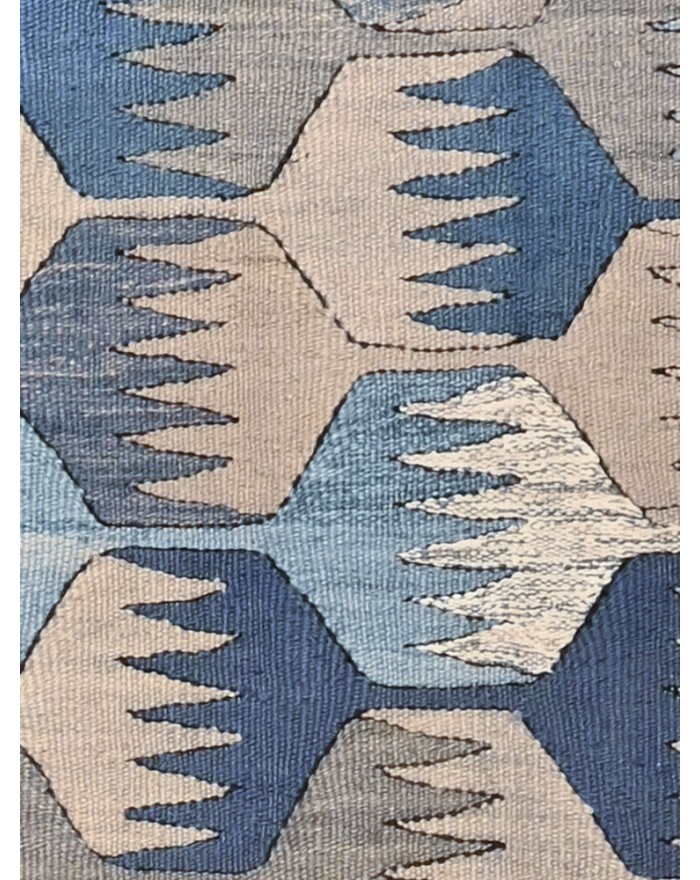 Parmaka blue - New kilim