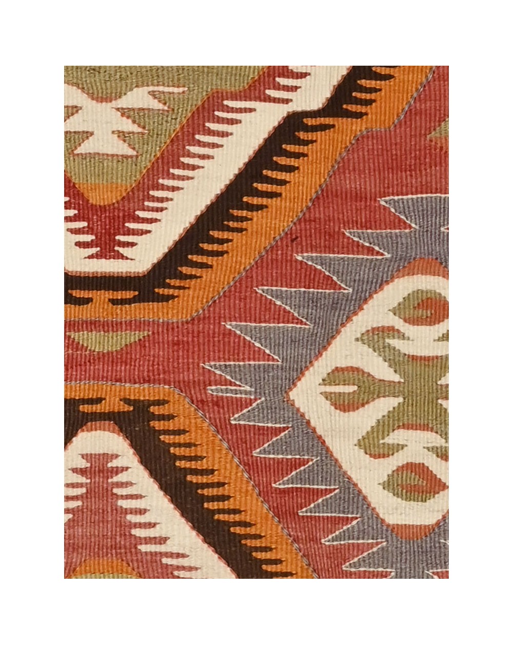 red native american rug