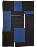 Red woven rug - kilim Paris