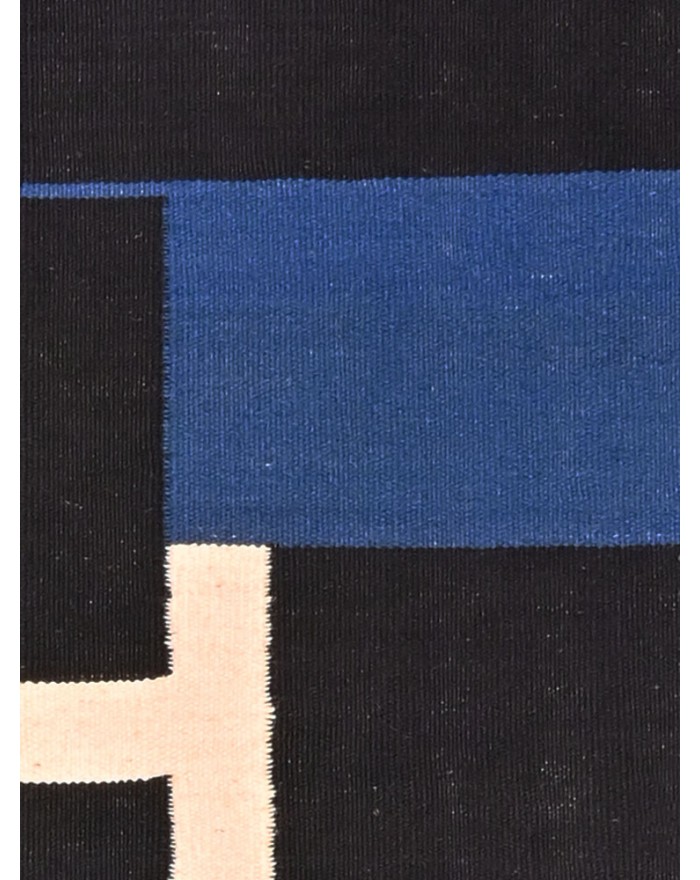Blue Scandinavian rug