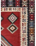 Small contemporary woven rug