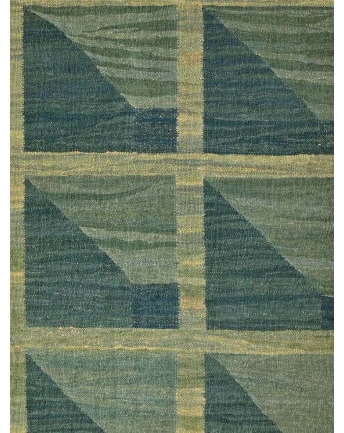 Prairie fleurie - Tapis noué