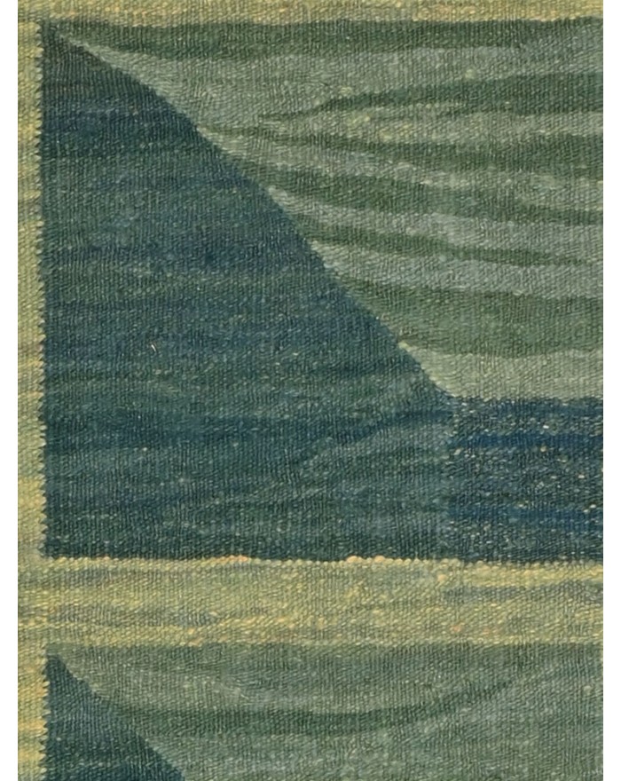Prairie fleurie - Tapis noué