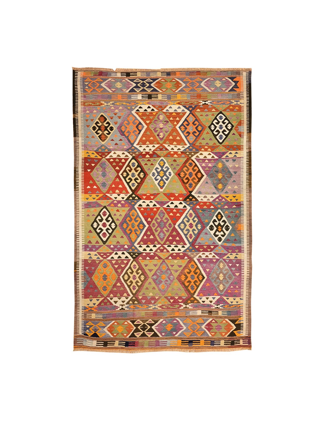 Tapis en laine Space Age des années 70