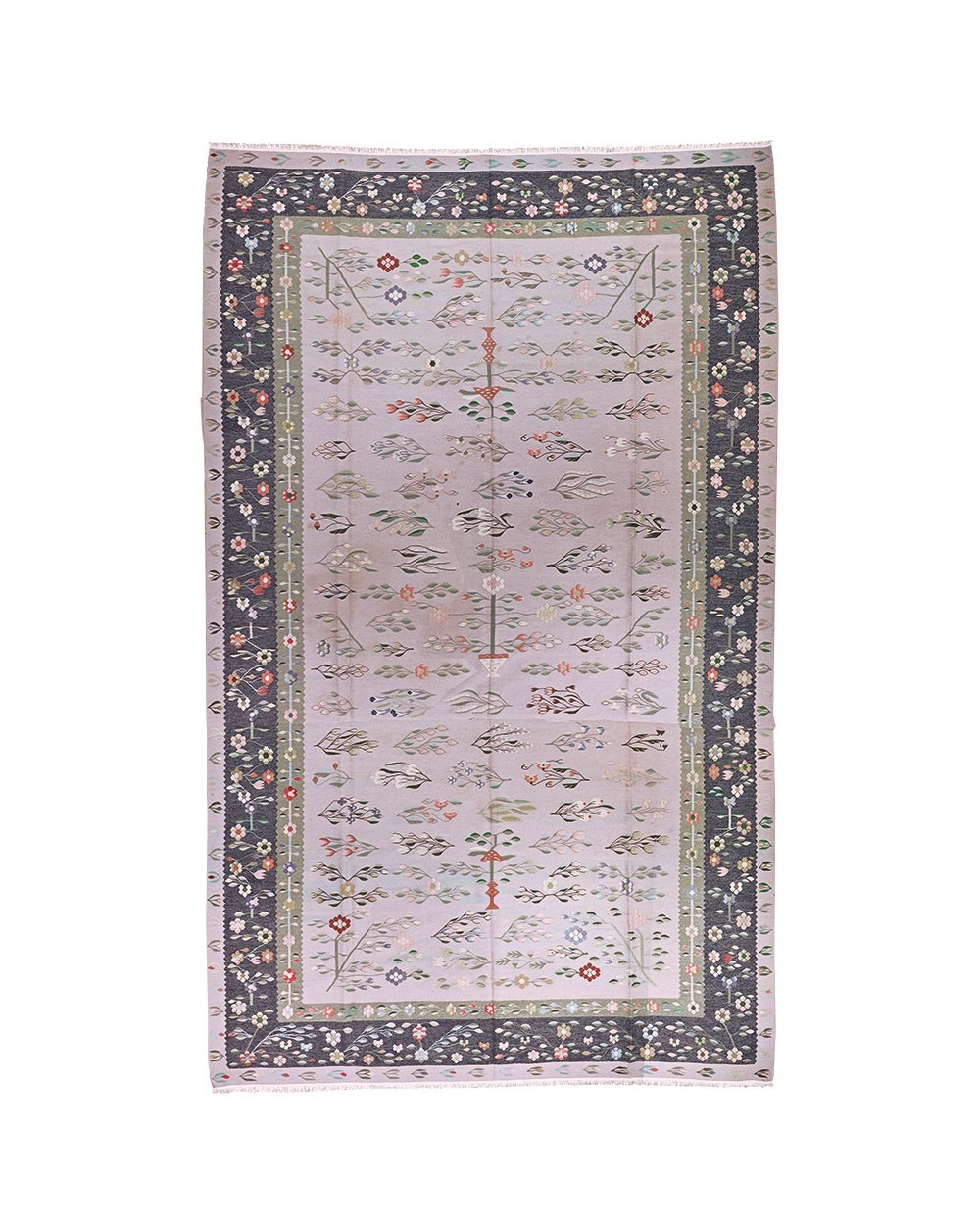 tapis très grande taille fleuri