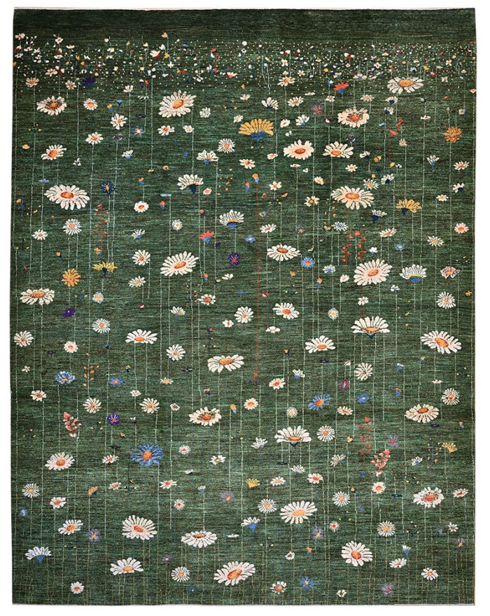 Tapis fleuri paris