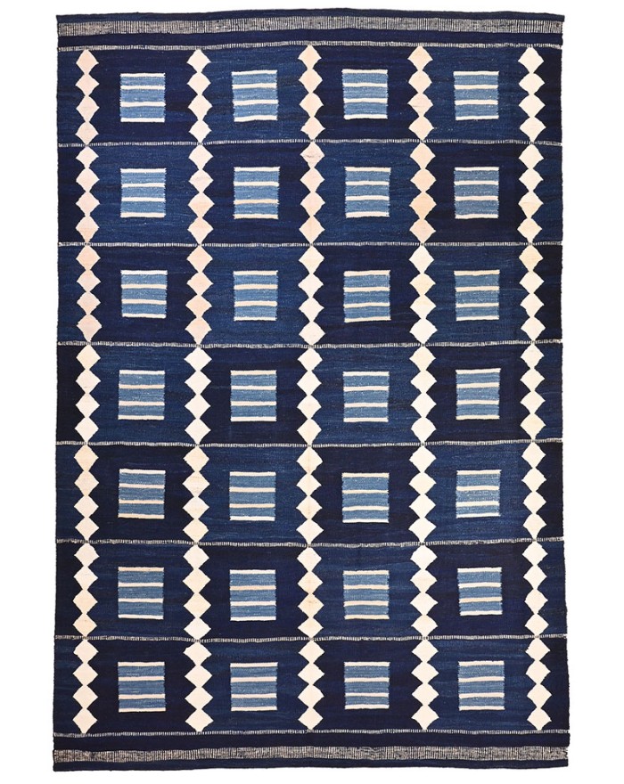 Grand tapis bleu paris