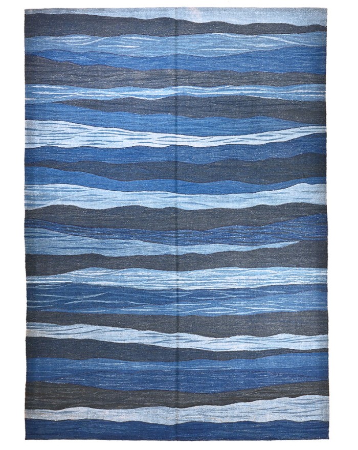 Grand tapis bleu paris